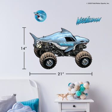 Monster Jam Megalodon Wall Decal